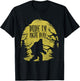 Bigfoot Dude I'm Right Here Funny Sasquatch Ape Art Animal T-Shirt - T-Shirt | Black