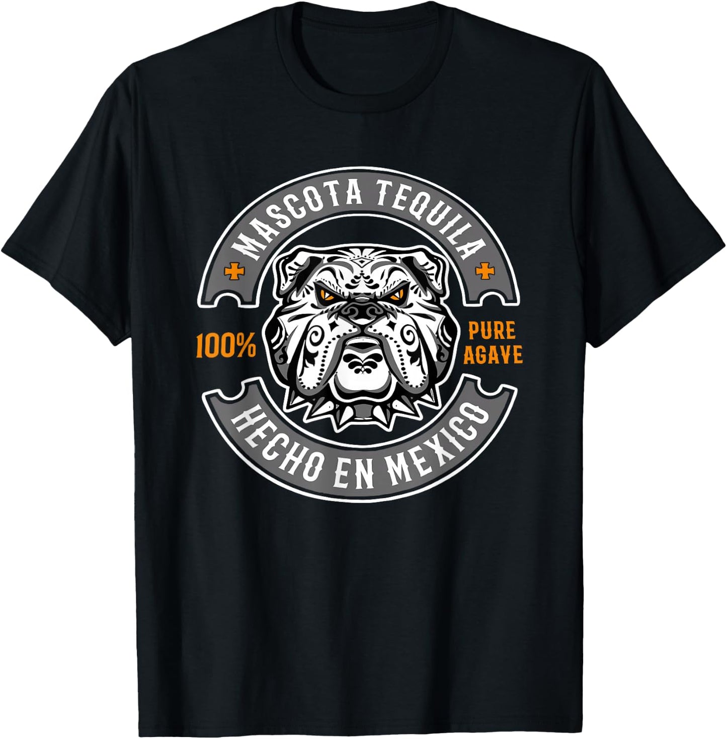 Mascota Tequila Hecho En-Mexico Dog Apparel Women T-Shirt - T-Shirt | Black