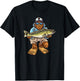 Walleye Fishing Sauger Hunting Bigfoot Fishermen T-Shirt - T-Shirt | Black
