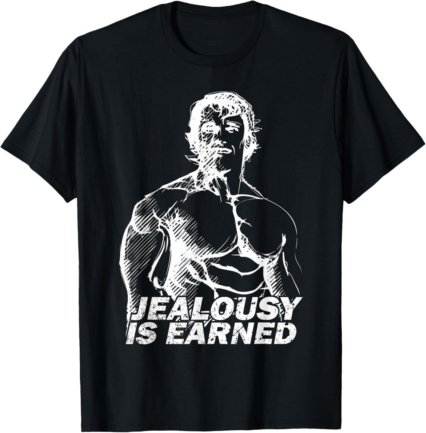 Bodybuilding Gym Inspiration Arnold Old School Golden Era T-Shirt - T-Shirt | Black