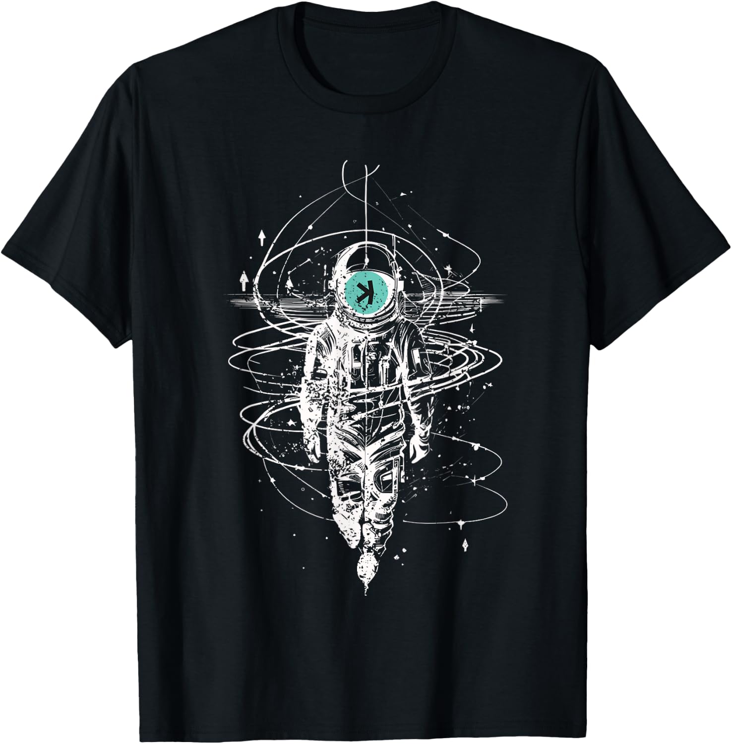 Kaspa Crypto Coin Bullrun 2024 Freedom Cryptocurrency T-Shirt - T-Shirt | Black