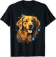 Golden retriever puppy dog Women Kids T-Shirt - T-Shirt | Black