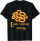 Lord Of Onion Rings Funny Foodie Movie T-Shirt - T-Shirt | Black