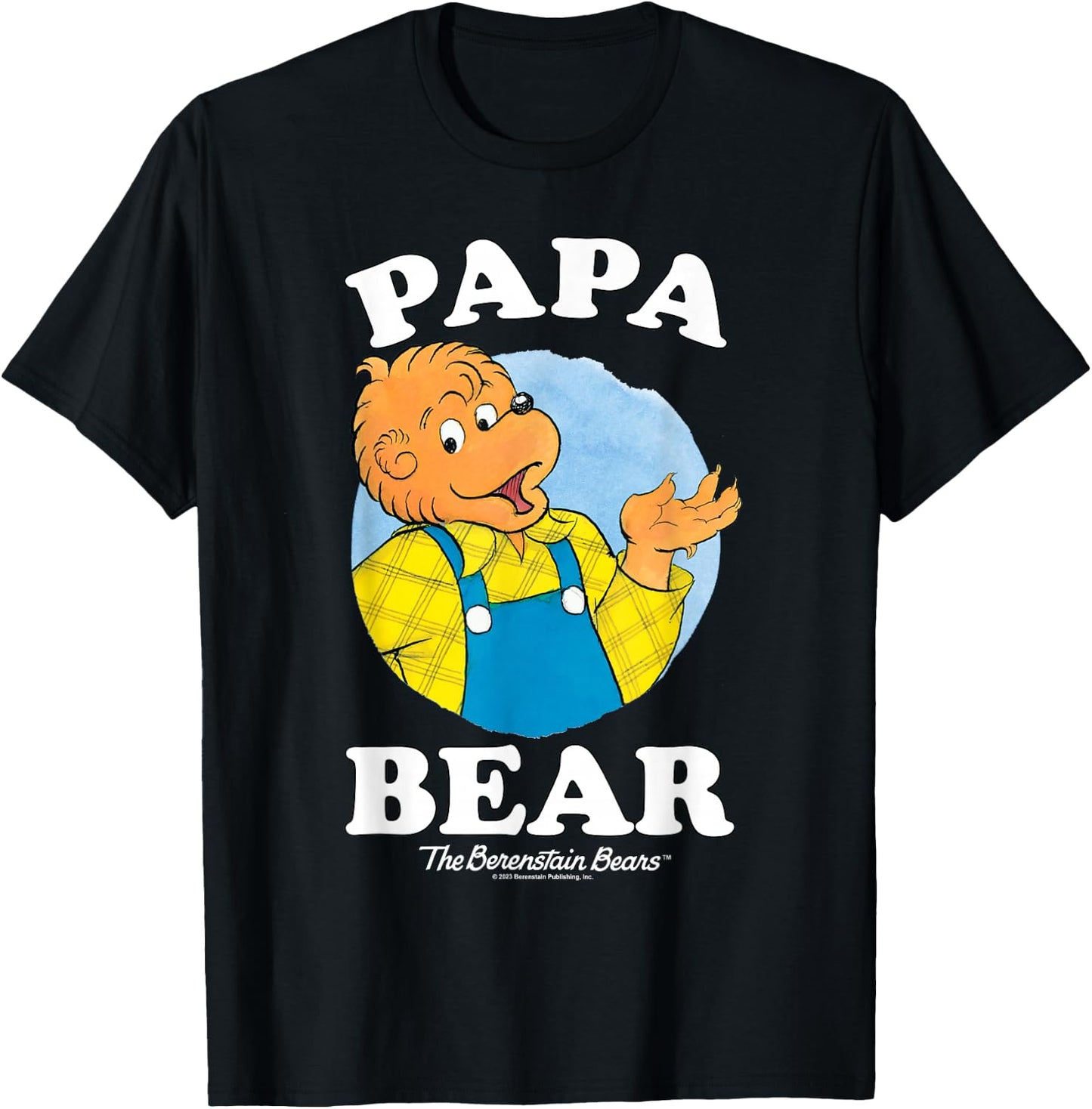 The Berenstain Bears The Berenstain Bears Papa Bear T-Shirt - T-Shirt | Black
