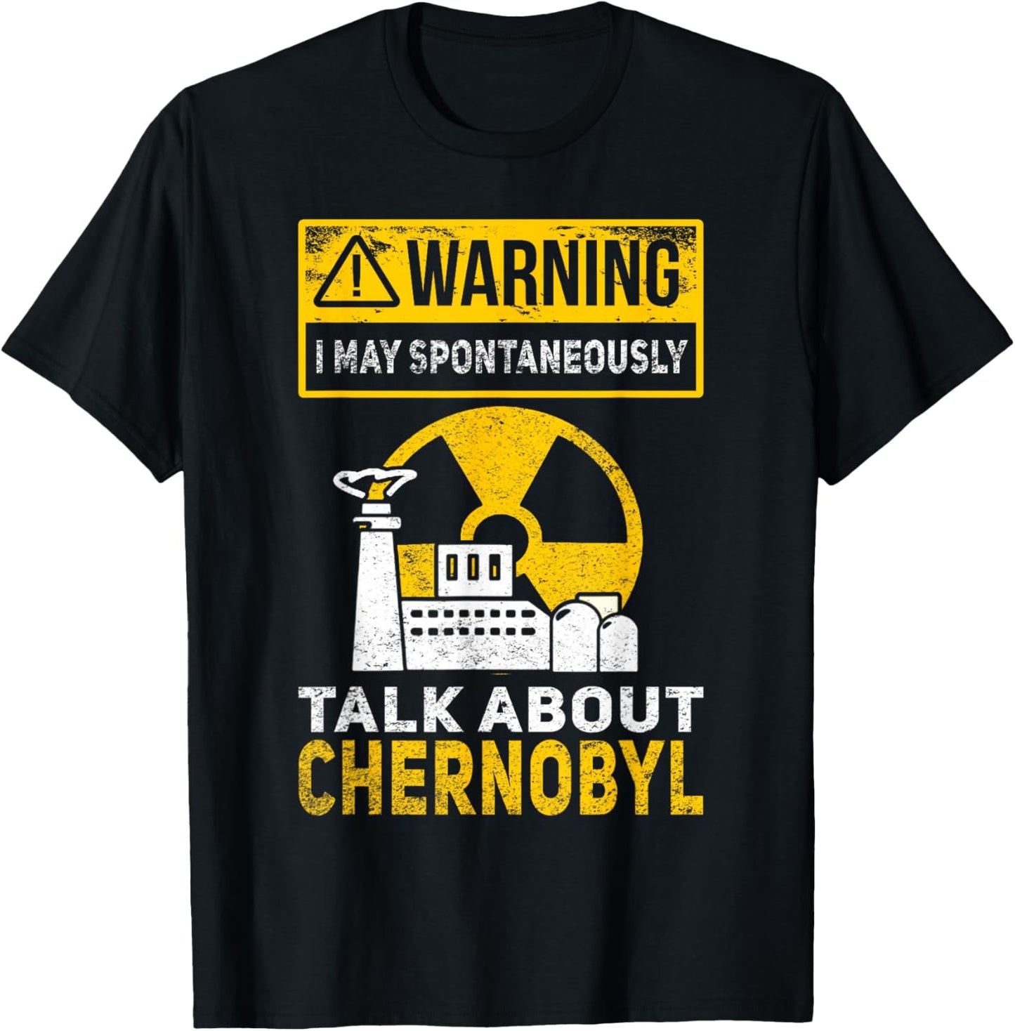 Nuclear Engineering Radioactive Chernobyl T-Shirt - T-Shirt | Black