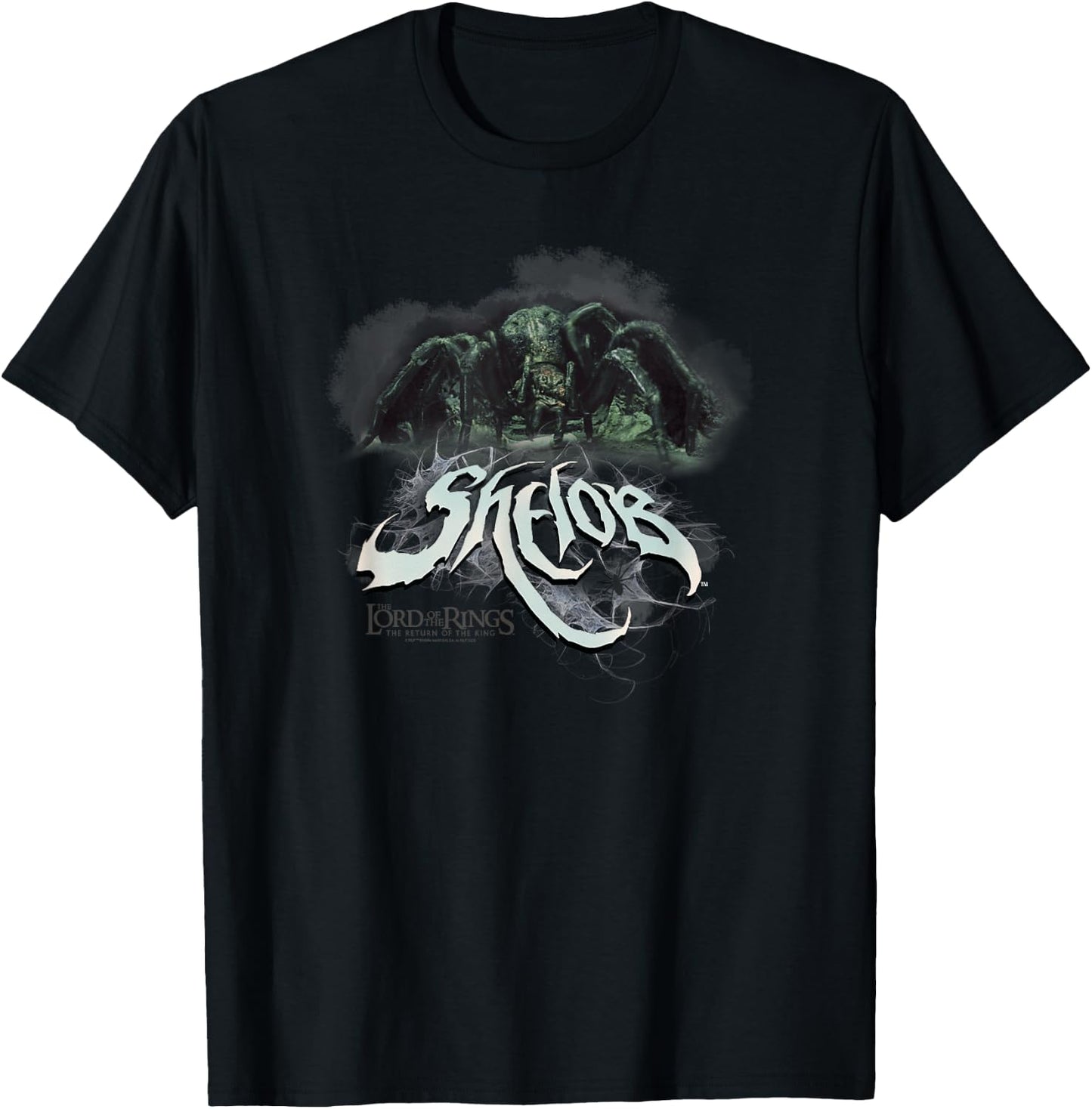 The Lord of the Rings The Return Of The King Shelob T-Shirt - T-Shirt | Black