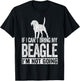 If I Can't Bring My Beagle Mom Beagle Dad Retro Beagle Dog T-Shirt - T-Shirt | Black