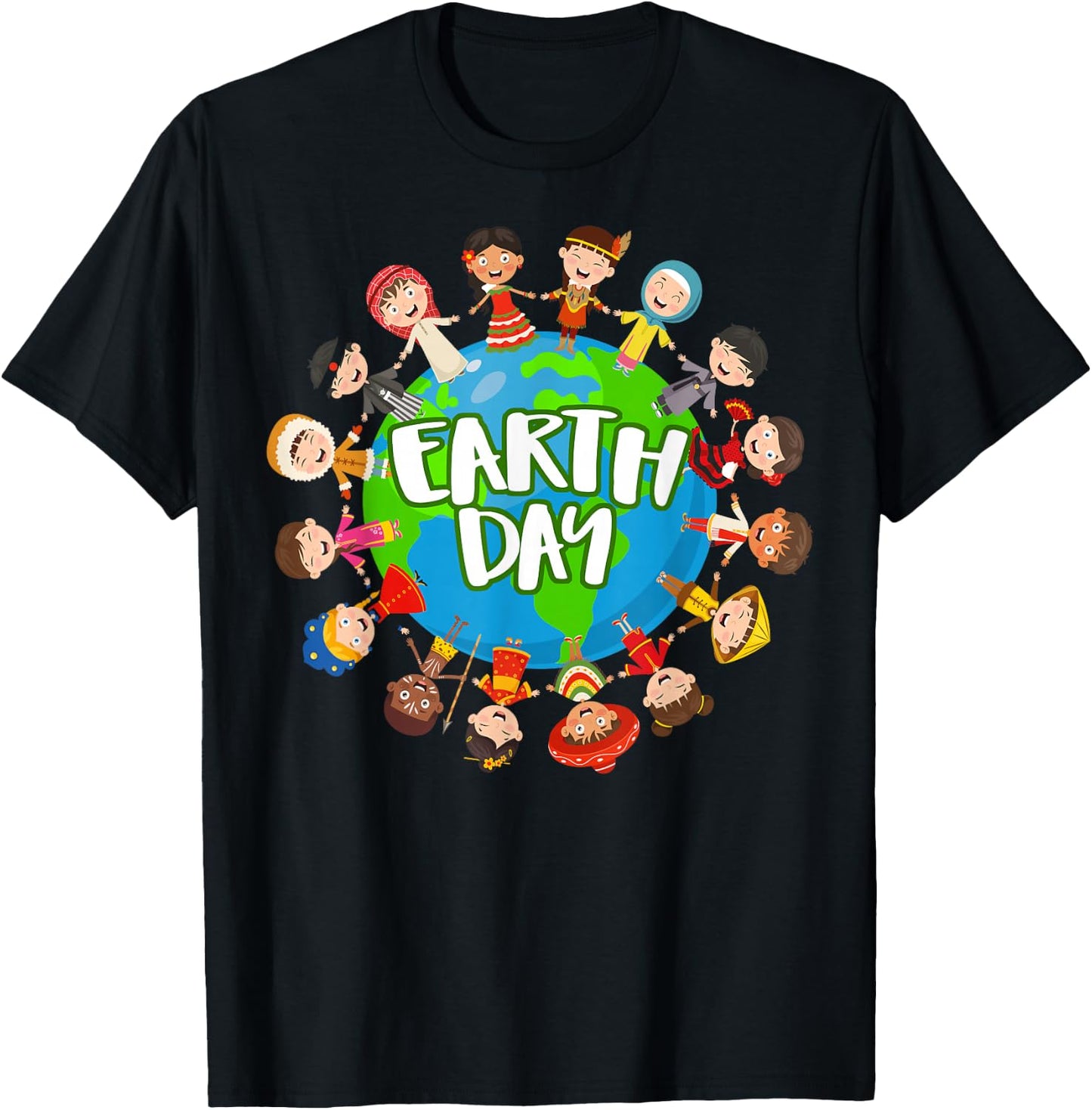 Earth Day 2023 Environmental Nature Planet | & T-Shirt - T-Shirt | Black