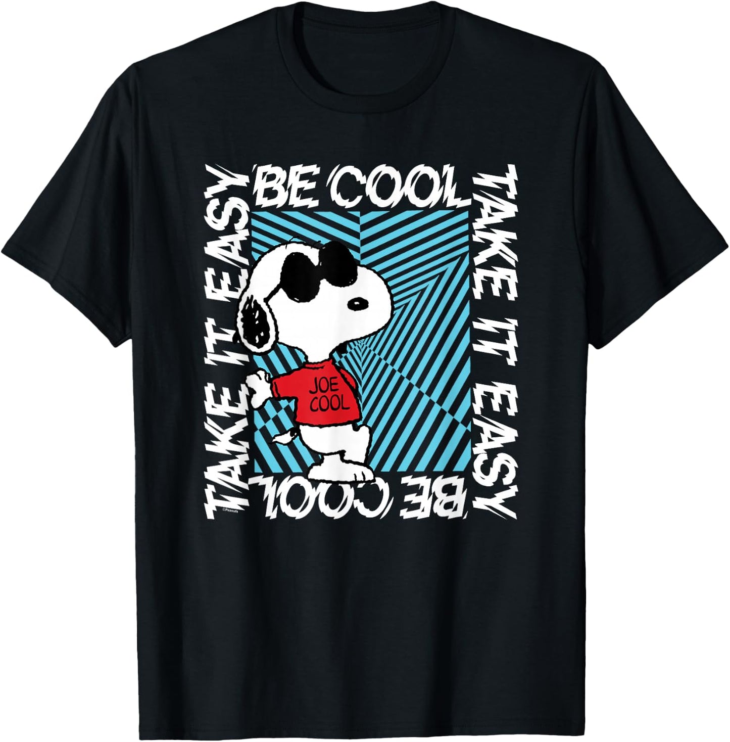 Peanuts - Be Cool Snoopy T-Shirt - T-Shirt | Black