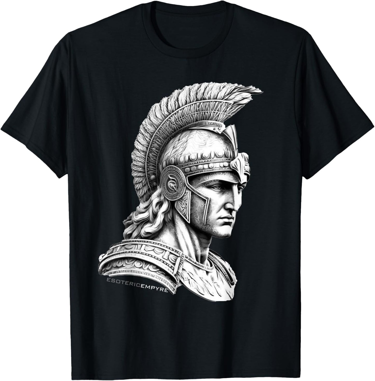 Esoteric Empyre Aries Greek God of War Mars - -Kids, Black, Small T-Shirt - T-Shirt | Black