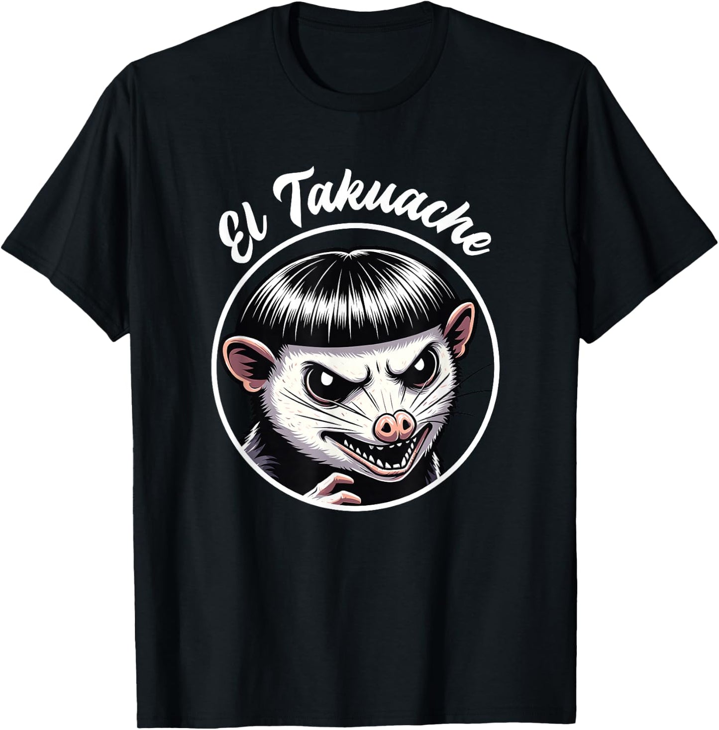 Takuache Possum, El Takuache T-Shirt - T-Shirt | Black