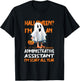 Administrative Assistant I'm Scary All Year Halloween T-Shirt - T-Shirt | Black