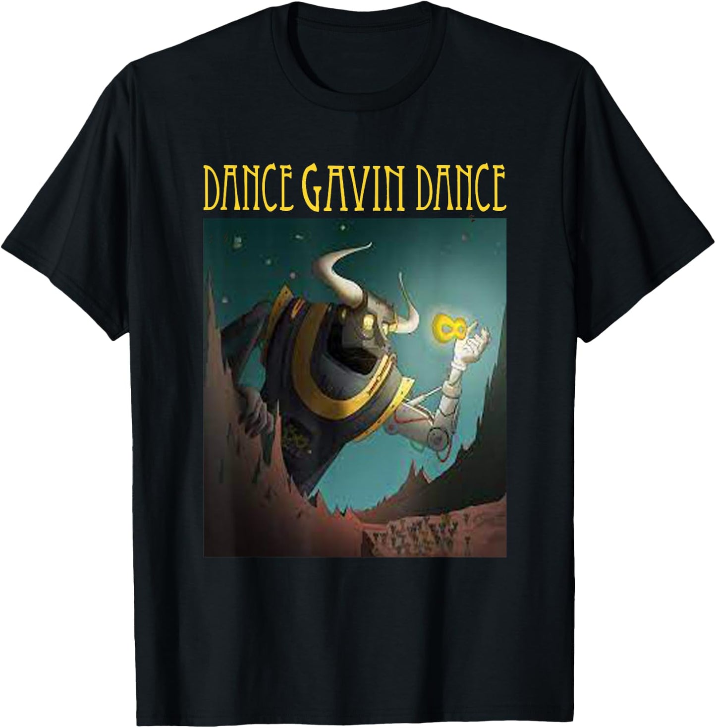 Dance Gavin Dance Graphic Design - Dance Gavin Dance T-Shirt - T-Shirt | Black