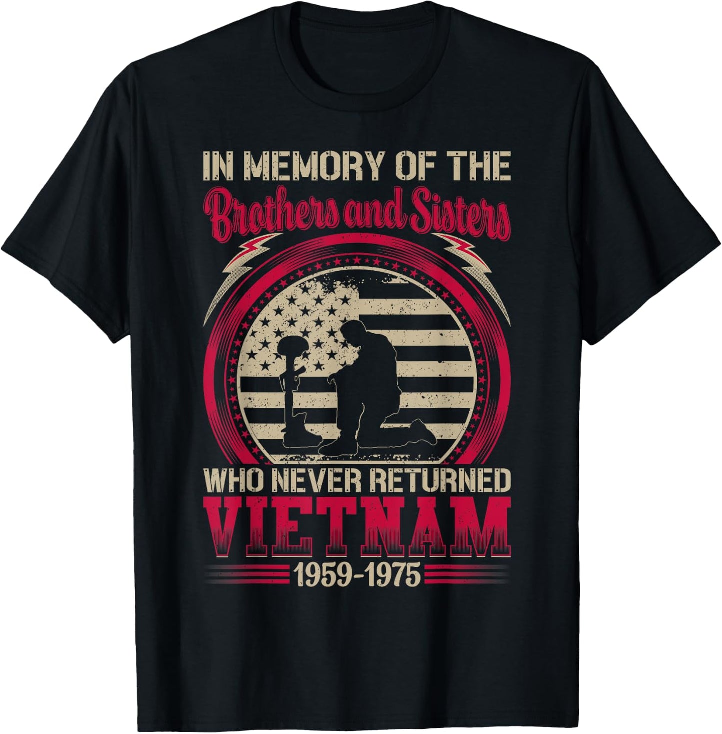 In Memory Of The Brothers And Sisters Who Never Returned T-Shirt - T-Shirt | Black