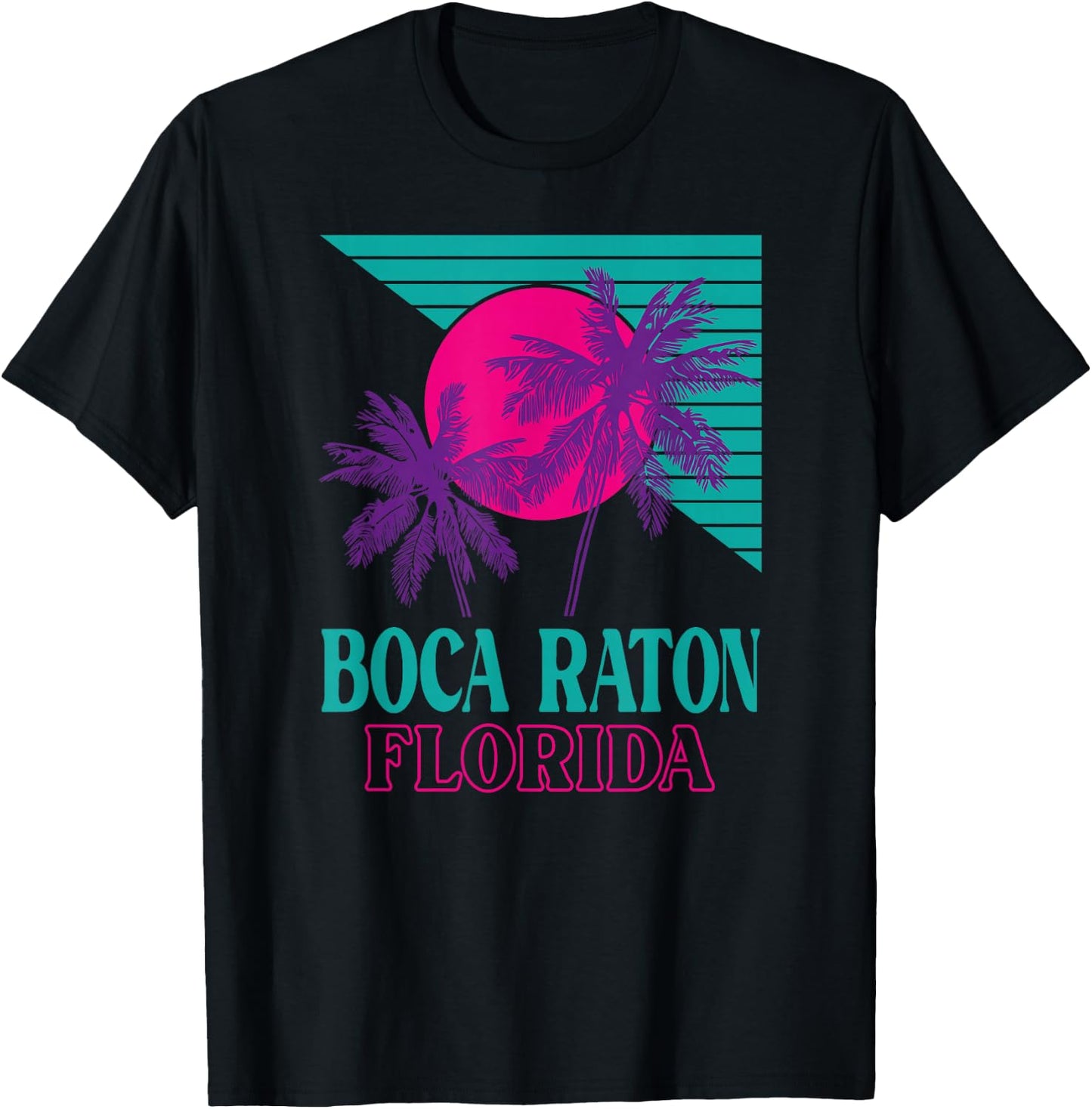Boca Raton T-Shirt - T-Shirt | Black