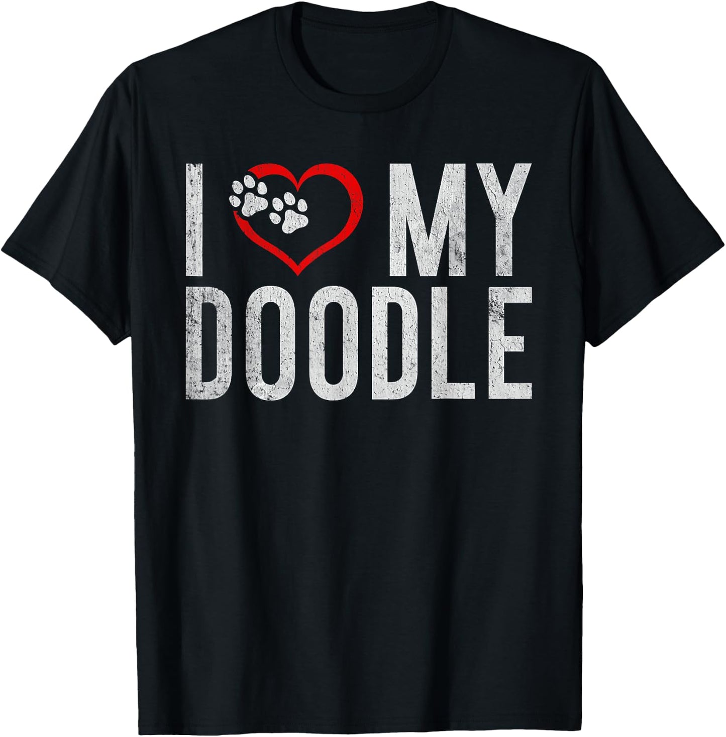 I love my Doodle Golden Doodle T-Shirt - T-Shirt | Black