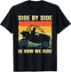 Funny SxS Design Women SxS UTV Side By Side Vehicle T-Shirt - T-Shirt | Black