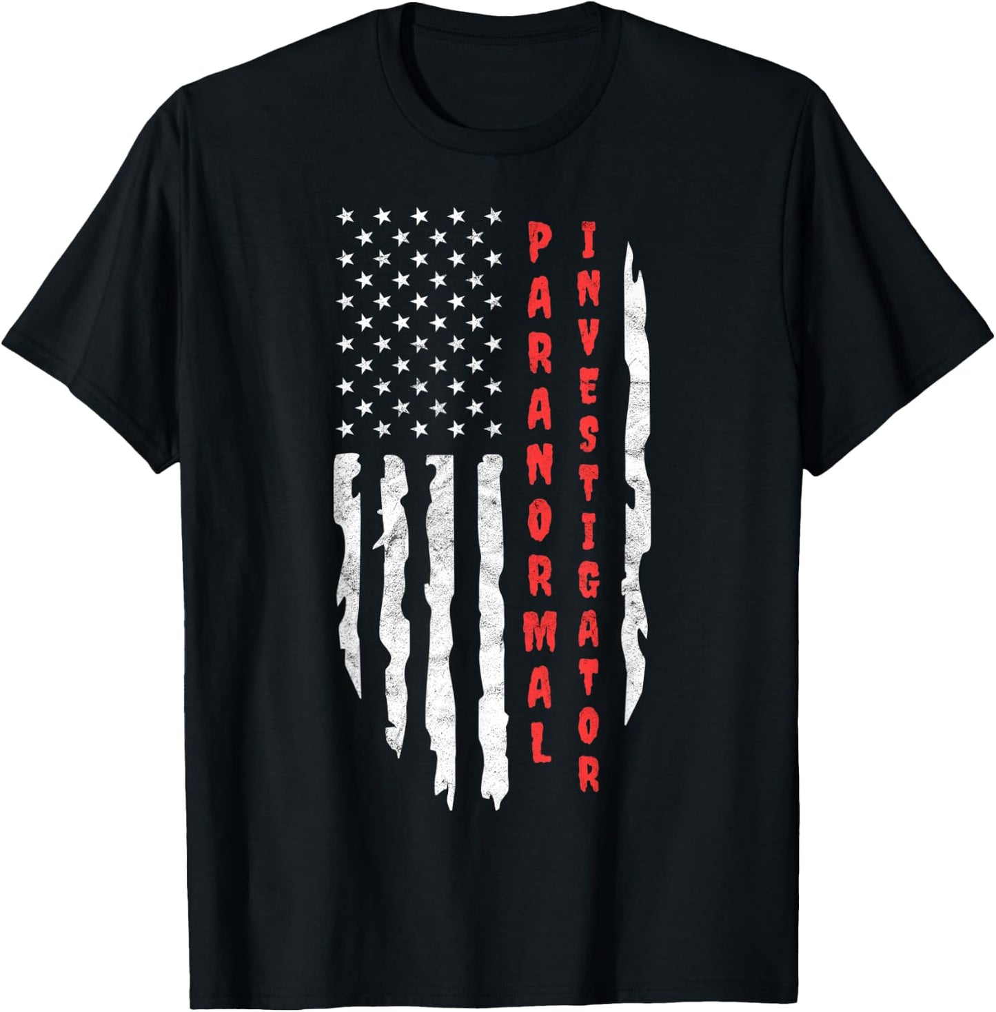 Ghost Hunting Paranormal Investigator T-Shirt - T-Shirt | Black
