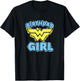 DC Comics Justice League Wonder Woman Birthday Girl T-Shirt - T-Shirt | Black