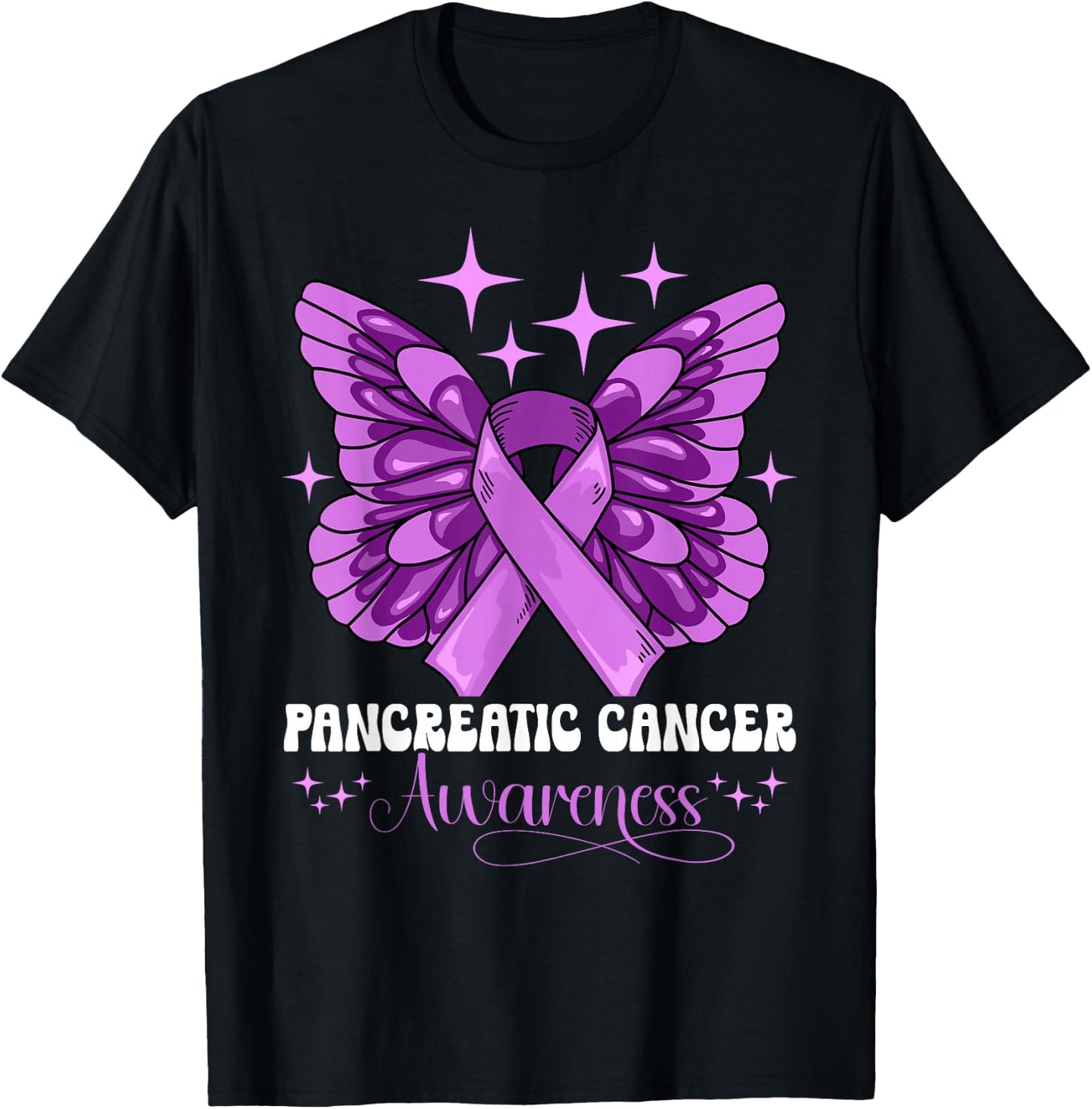 Pancreatic Cancer Awareness T-Shirt - T-Shirt | Black