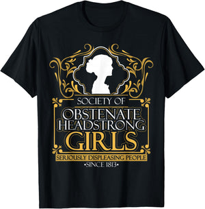 Jane Austen Quote Bookworm Novelist Reading T-Shirt - T-Shirt | Black
