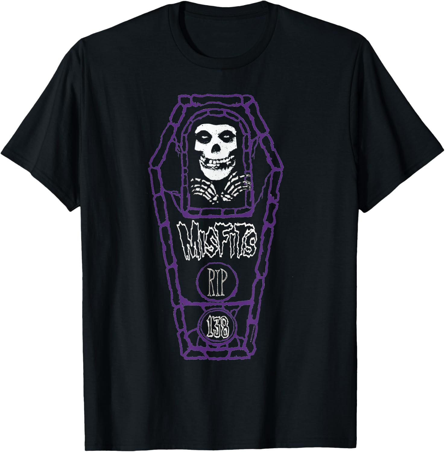 Misfits – RIP 138 T-Shirt - T-Shirt | Black