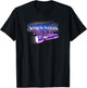 Stranger Things Flashlight 80's Retro Title Bright Logo T-Shirt - T-Shirt | Black