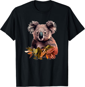 Funny plump Koala Bear T-Shirt - T-Shirt | Black