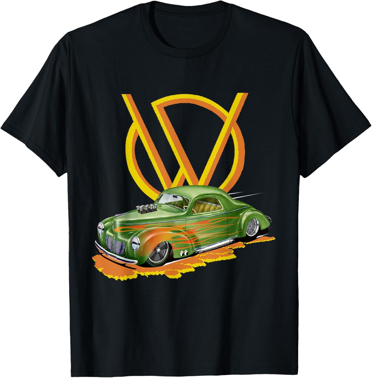 1940 Willys Hot Rod Business Coupe Speedway Model T-Shirt - T-Shirt | Black