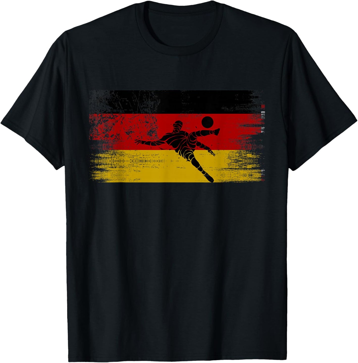 Germany Soccer German Football Germany Futbol T-Shirt - T-Shirt | Black