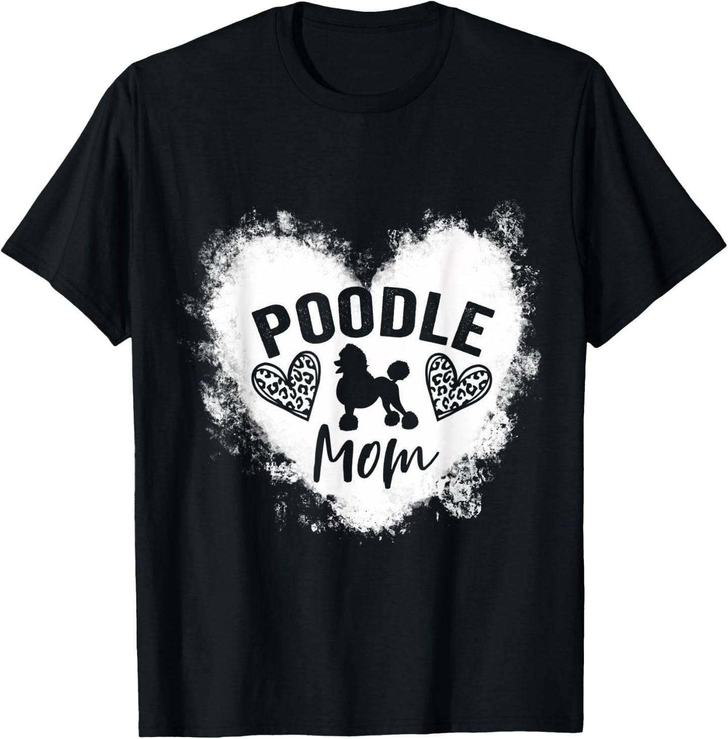 Poodle Mom Poodle Mama Poodle Dog Lover Women Kids T-Shirt - T-Shirt | Black