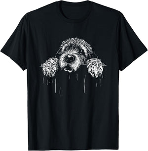 Labradoodle - Funny Vintage Labrador Poodle Dog Lover T-Shirt - T-Shirt | Black