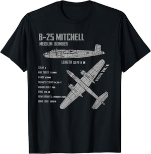 B-25 Mitchell T-Shirt - T-Shirt | Black