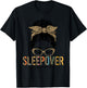 Cute Sleepover Squad Pajama Party Slumber Party T-Shirt - T-Shirt | Black