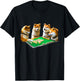 Shiba Inu, Dog, Mahjong, Funny , Dog, Lettered, Men's, Funny, Clothes, Funny Goods, Present, Neta, Jakushi T-Shirt - T-Shirt | Black