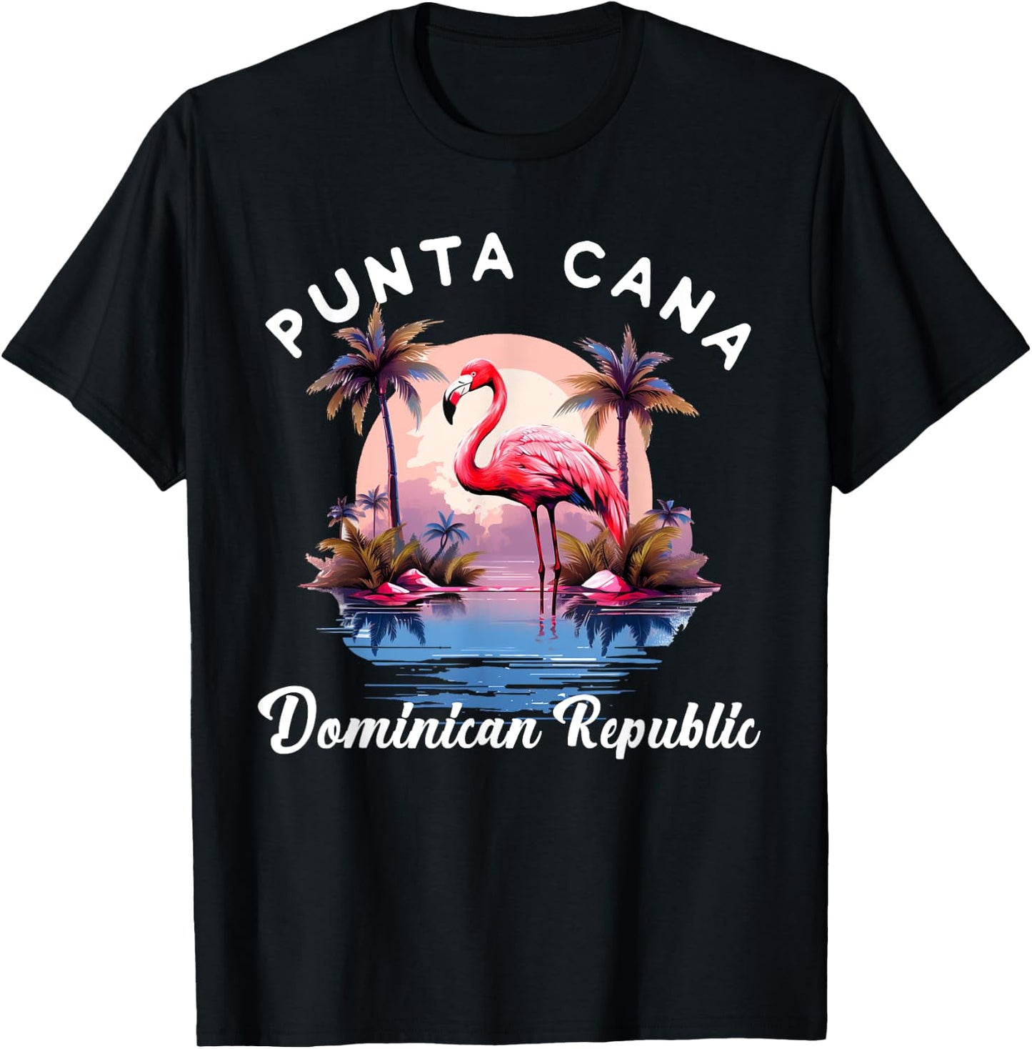Punta Cana 2024 Family Vacation Matching Dominican Republic T-Shirt - T-Shirt | Black