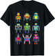 Funny Robot Design For Kids Boys Girls Robotics Bot Lovers T-Shirt - T-Shirt | Black