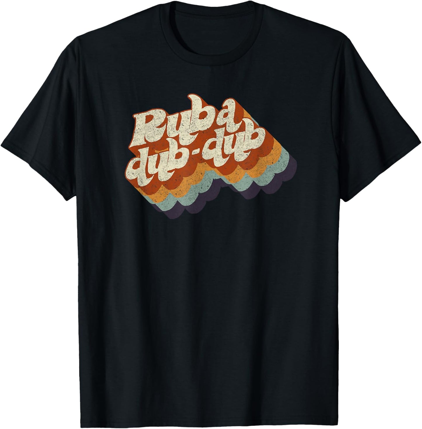 Rub-a Dub-dub Big Funky Chunky and Loud Words T-Shirt - T-Shirt | Black
