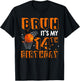 Bruh It's My 14th Birthday 14 Year Old Basketball Player T-Shirt - T-Shirt | Black