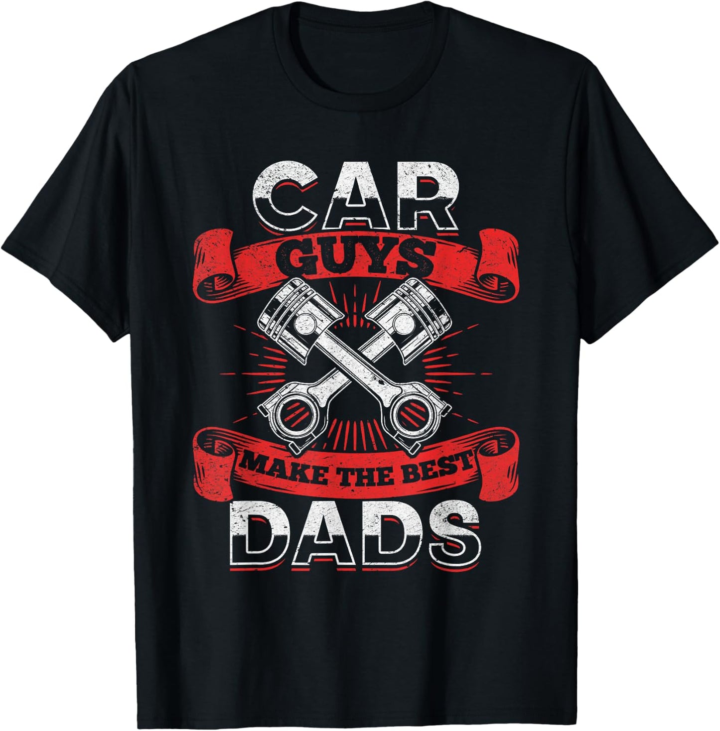 Car Guys Make The Best Dads - Car Mechanic Dad Mechanic T-Shirt - T-Shirt | Black