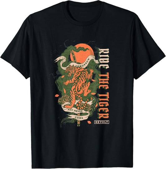 Ride the Tiger Julius Evola Revolt Against the Modern World T-Shirt - T-Shirt | Black