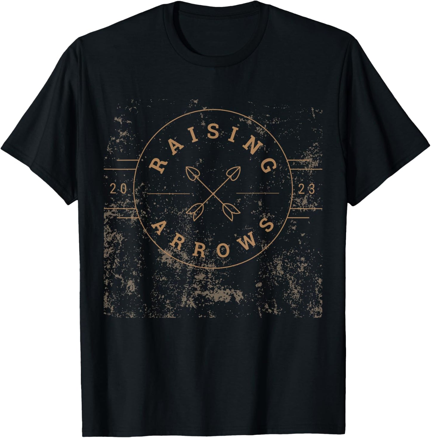 Christian Dad Raising Arrows Raising Godly Children T-Shirt - T-Shirt | Black