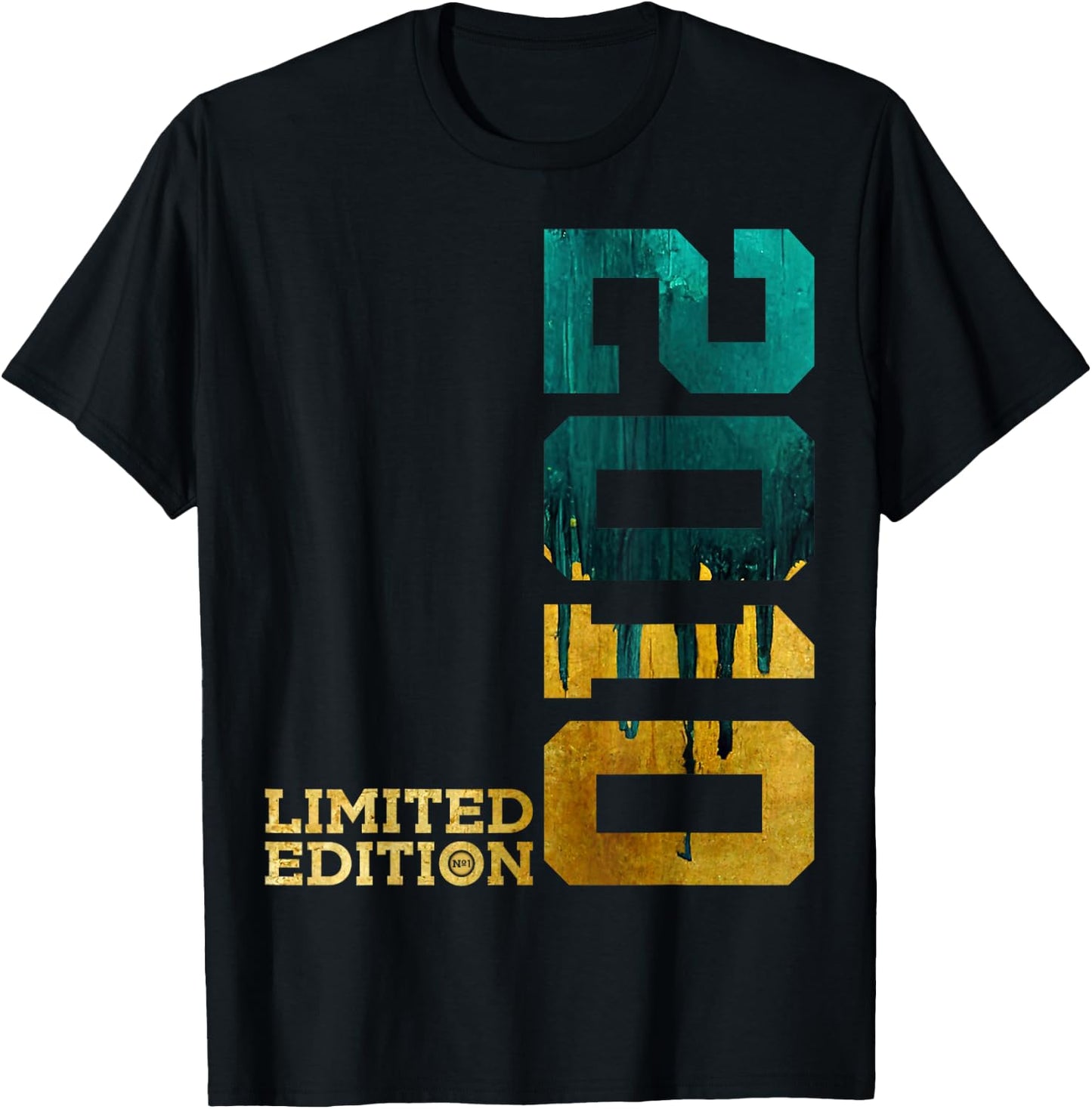 16 Years 16th Birthday Limited Edition 2010 T-Shirt - T-Shirt | Black