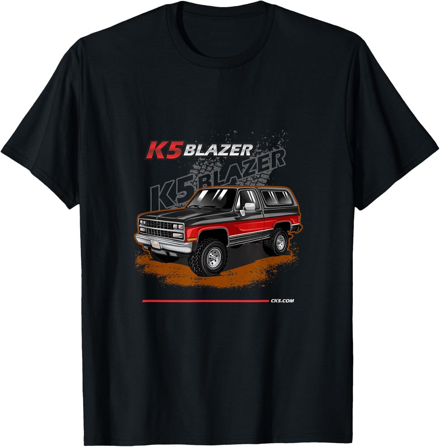1989-91 K5 Blazer square body 4x4 T-Shirt - T-Shirt | Black