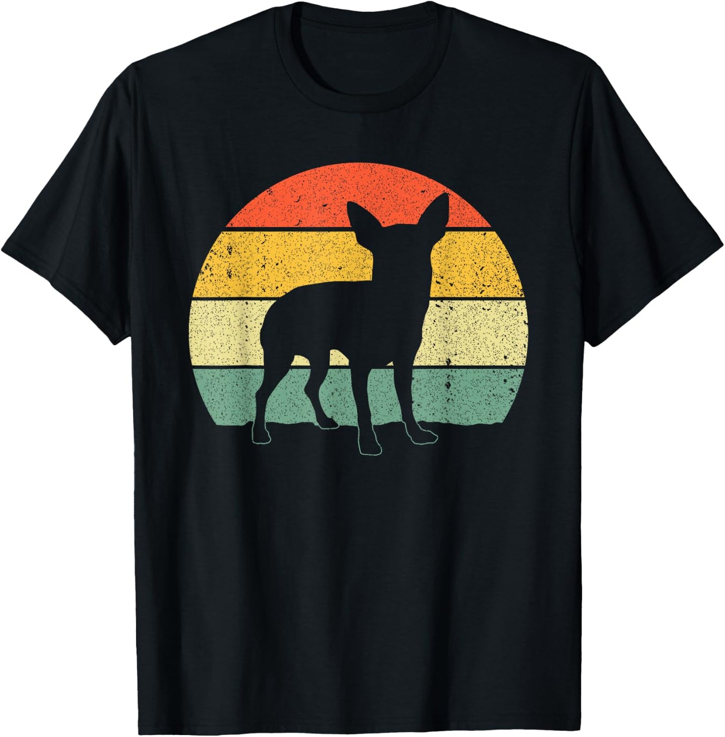 Vintage Chihuahua Design Women Kids Chihuahua Lovers T-Shirt - T-Shirt | Black
