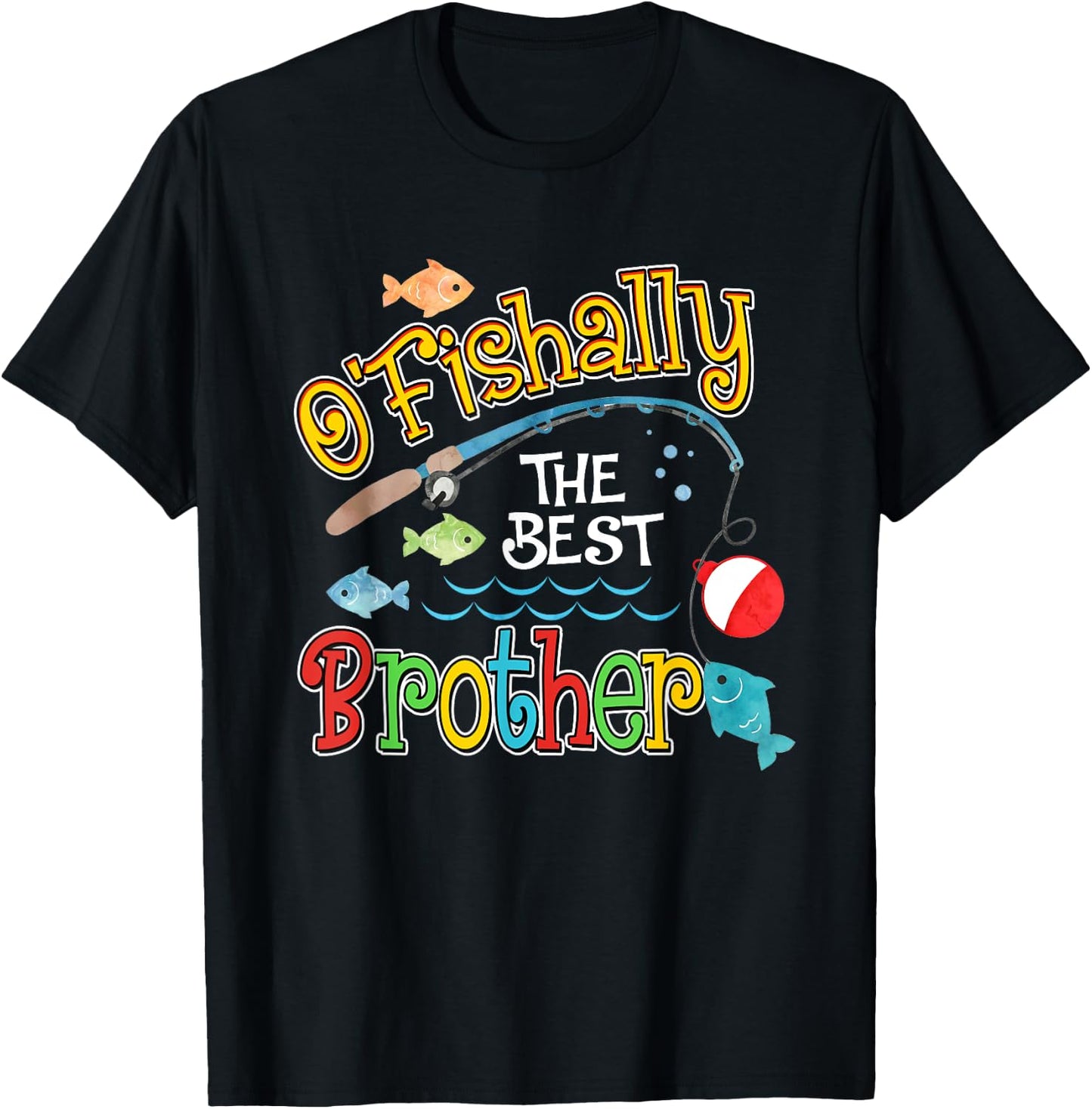 Ofishally The Best Brother of the Birthday Boy T-Shirt - T-Shirt | Black