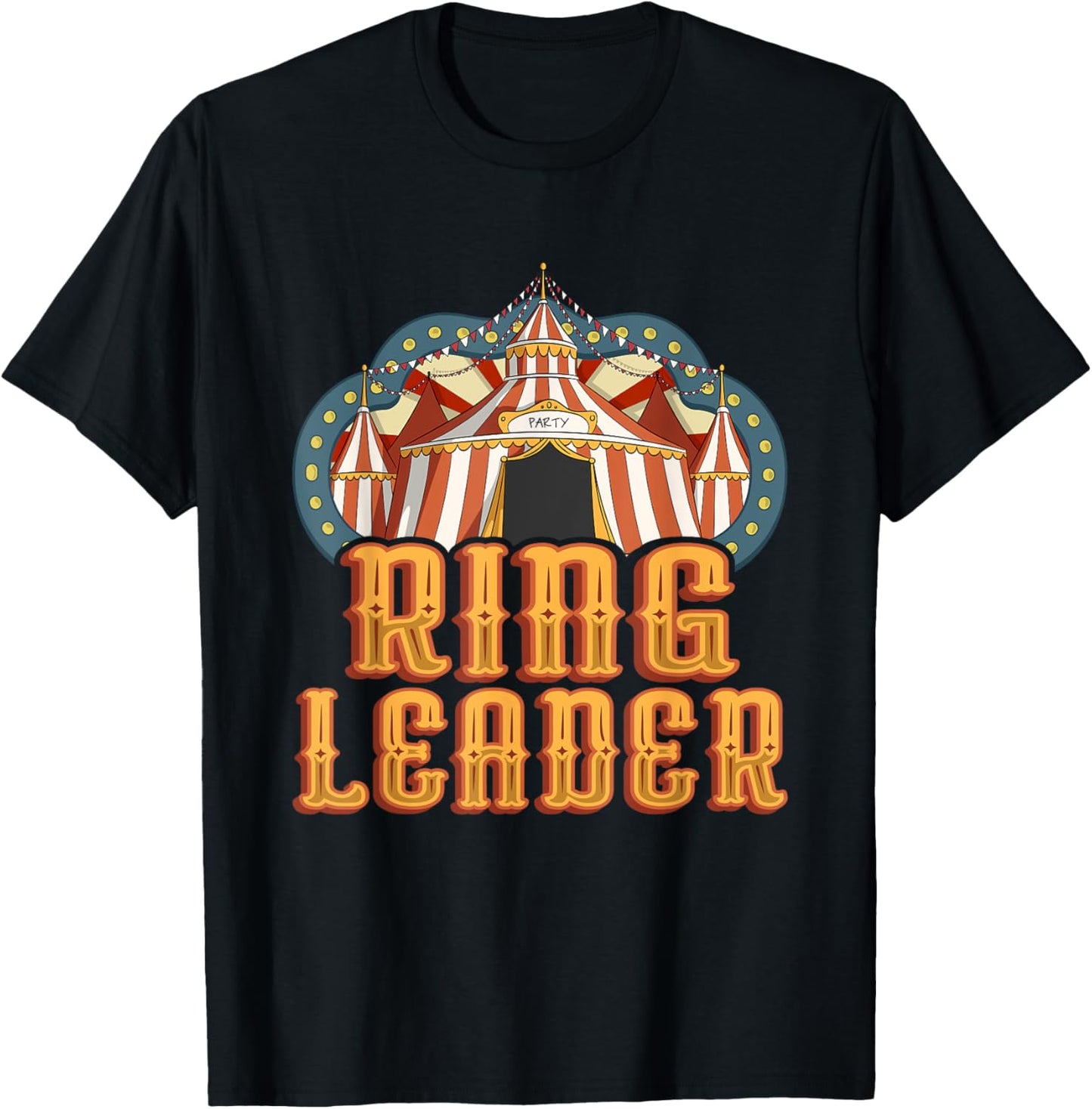 Ring Leader - Circus Birthday Party T-Shirt - T-Shirt | Black