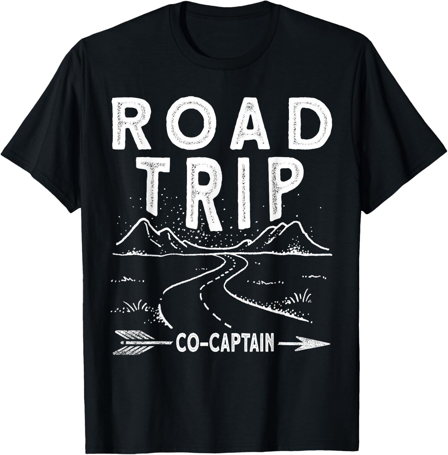 Road Trip Co Captain Road Trip T-Shirt - T-Shirt | Black