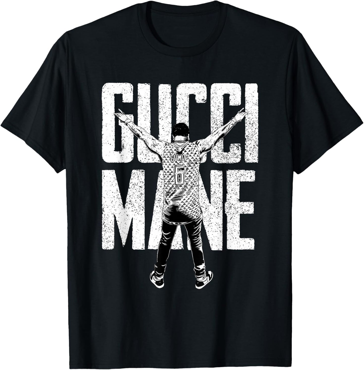 Gucci Mane Guwop Stance T-Shirt - T-Shirt | Black