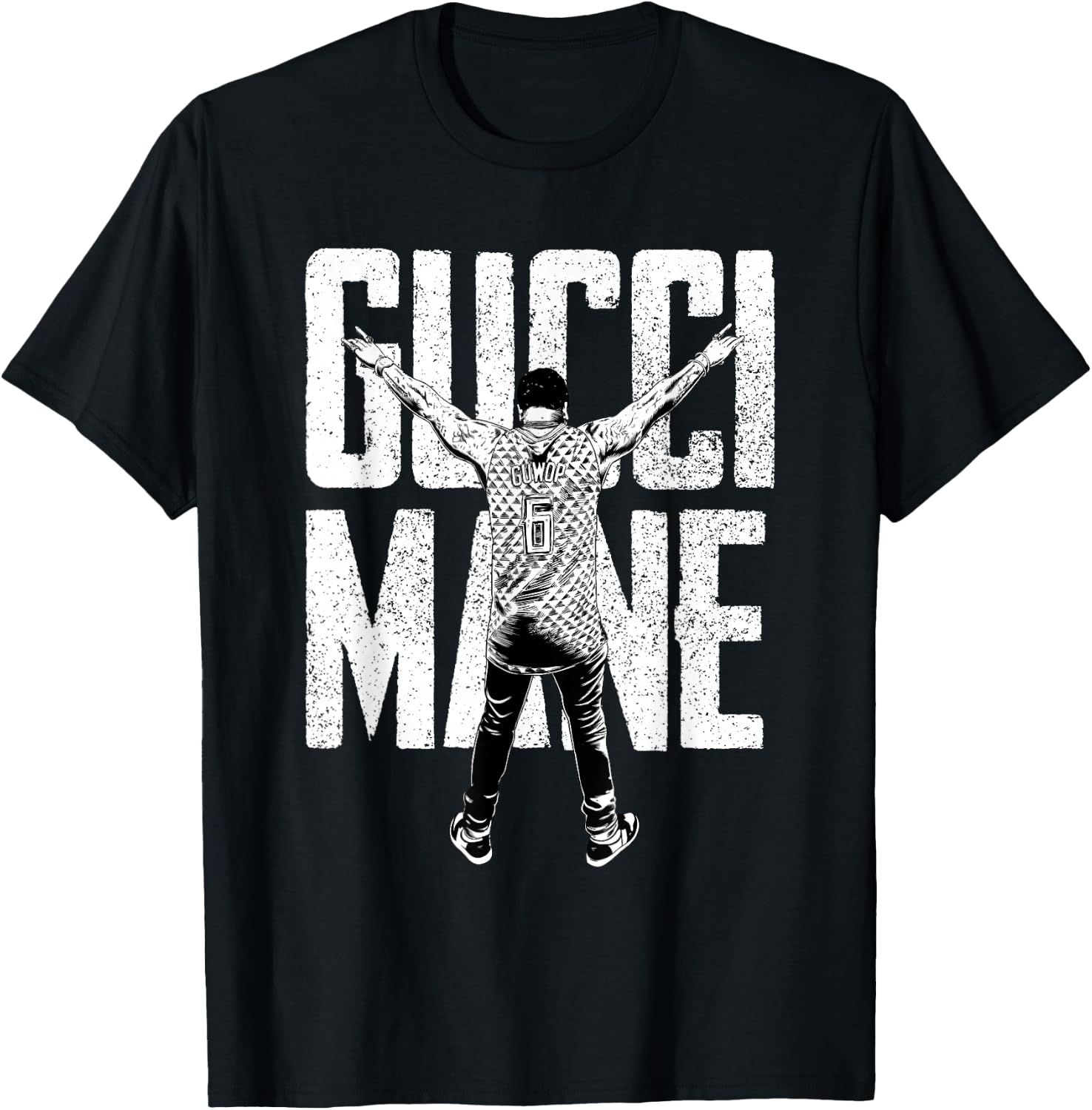 Gucci Mane Guwop Stance T-Shirt - T-Shirt | Black